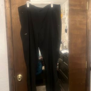Black Healing Hands scrub pants